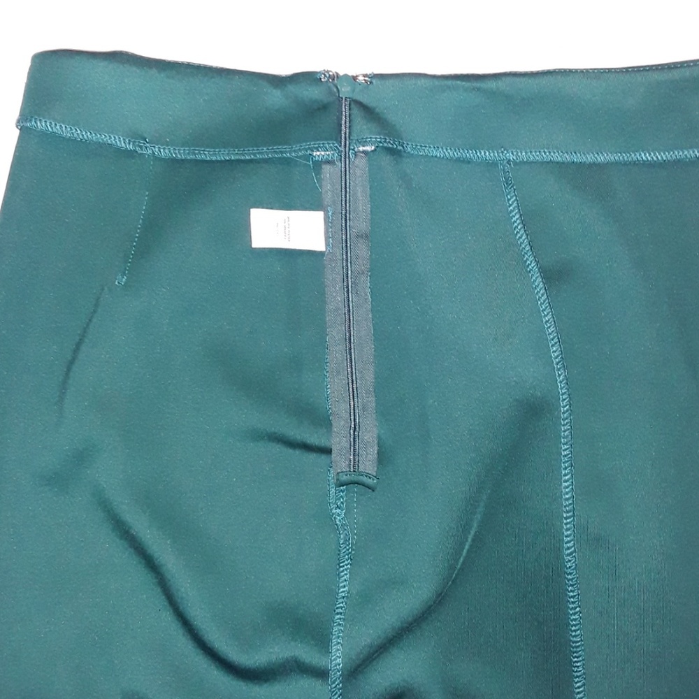 Spense Green Double Front Split Pencil Skirt - image 4